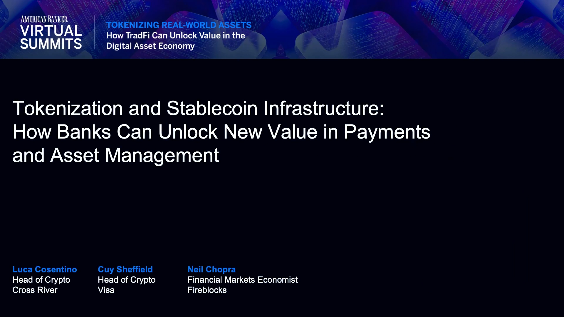 Tokenization and Stablecoin Infrastructure: How Banks Can Unlock New Value  in Payments and Asset Management | American Banker