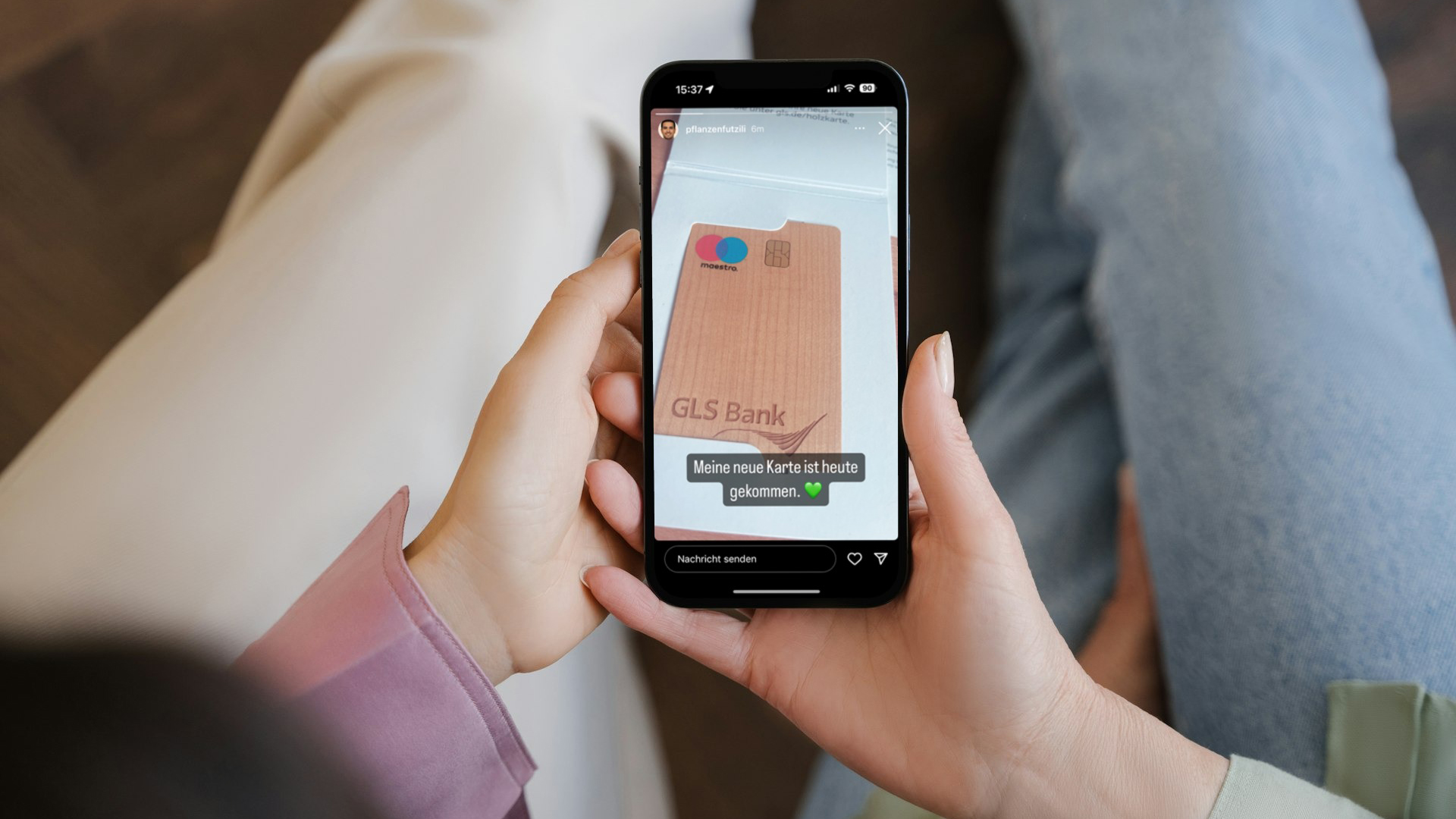 Meet the bank that's replacing every debit card with wood