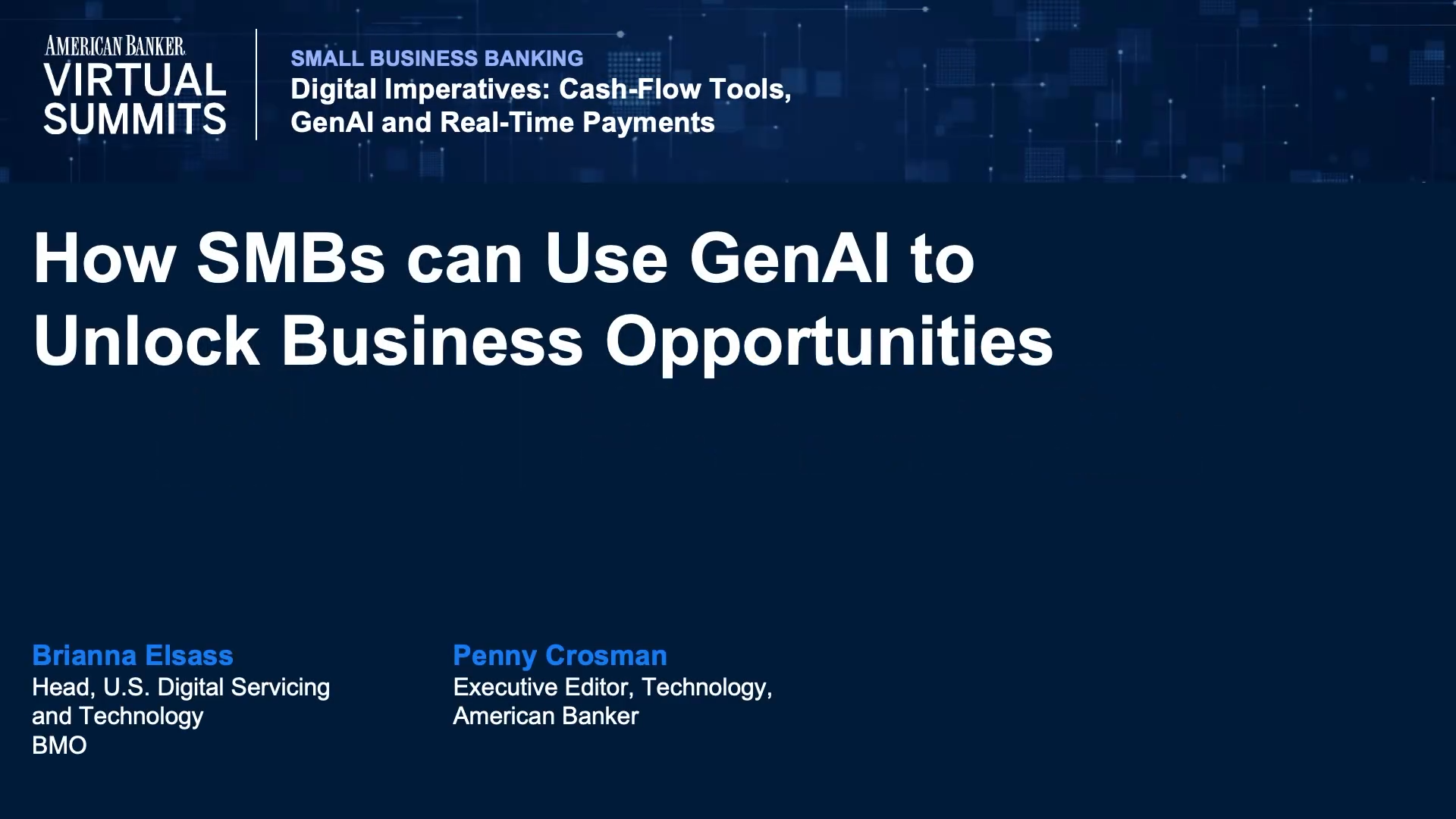 How SMBs can Use GenAI to Unlock Business Opportunities | American Banker