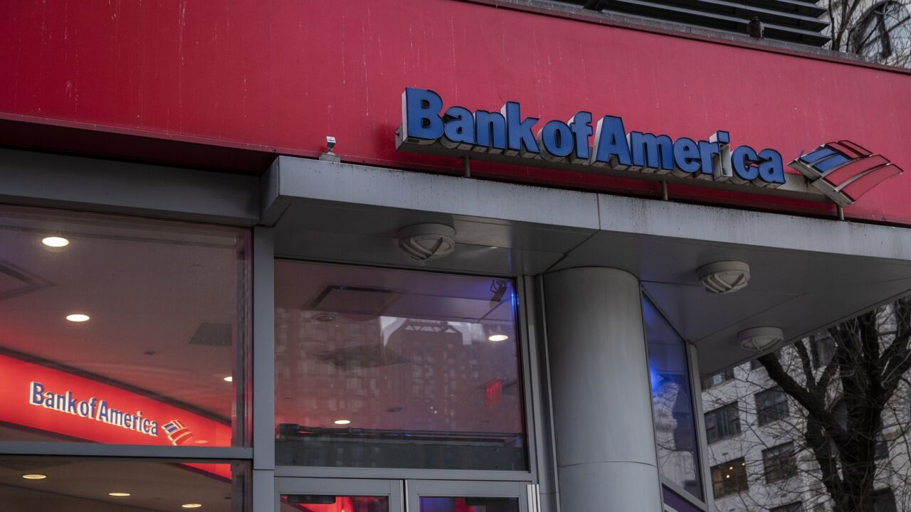 Bank of America branch