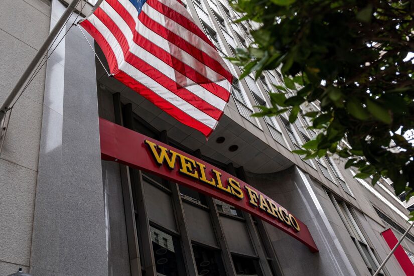 A Wells Fargo Bank Branch Ahead Of Earnings Figures