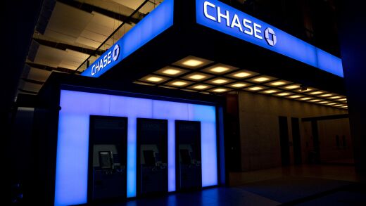 Chase ATMs at night