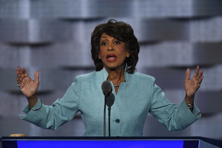 Rep. Maxine Waters, D-Calif.