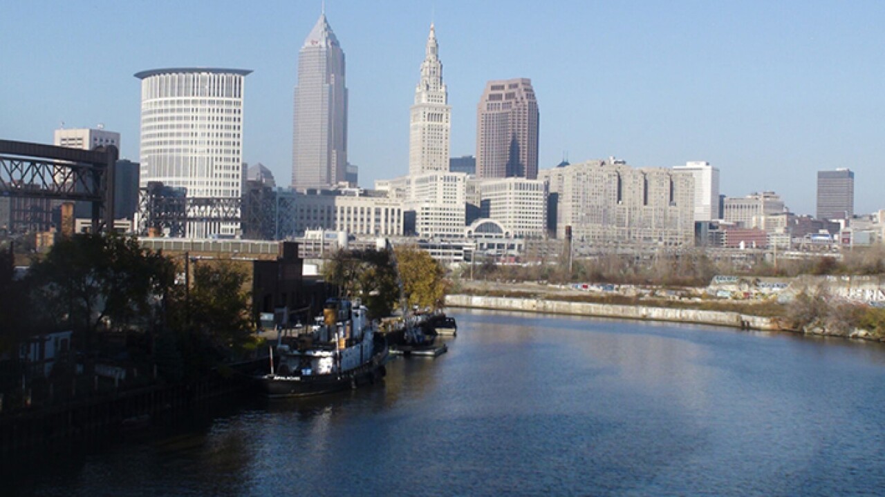 Cleveland skyline