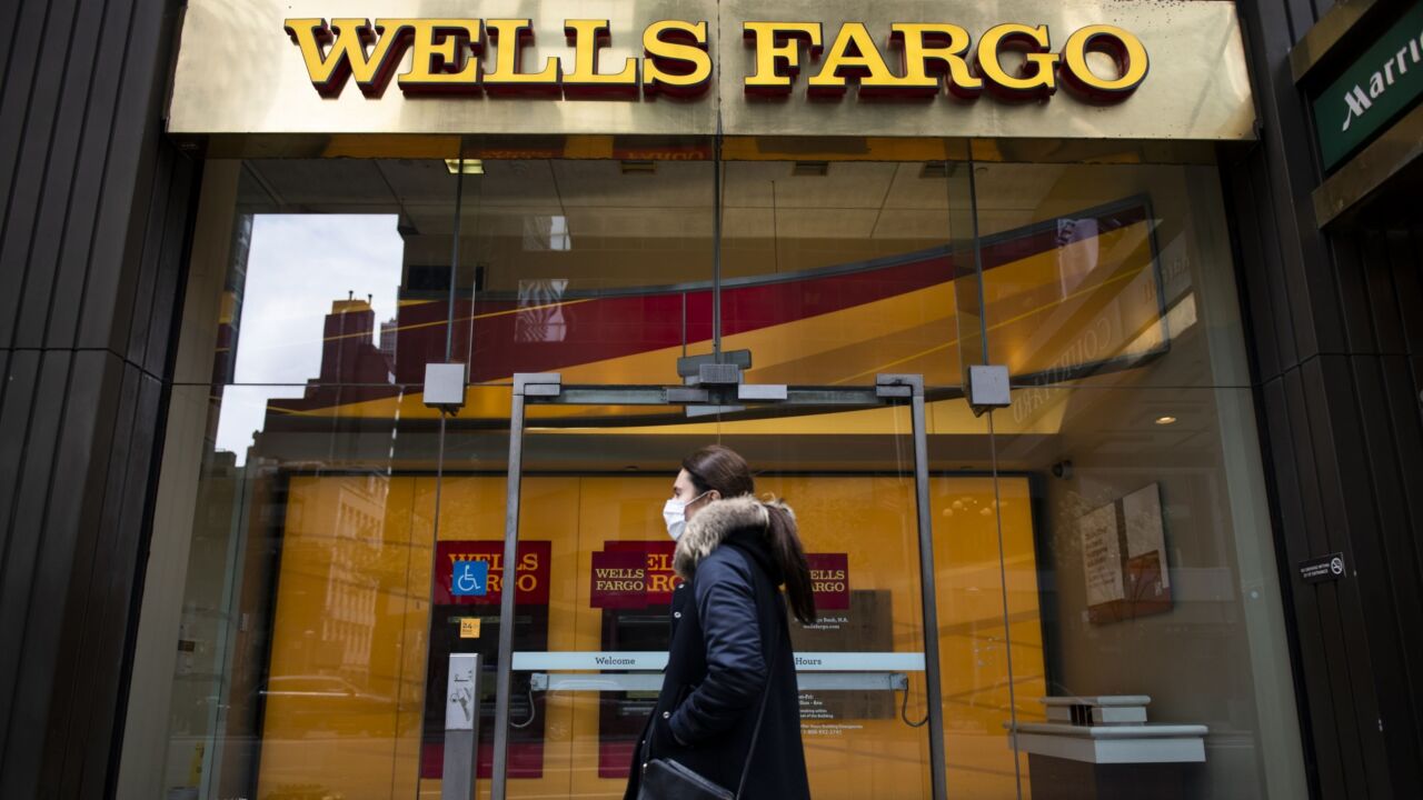Wells Fargo is also selling its corporate trust arm and a private label credit cards business, according to Bloomberg News.