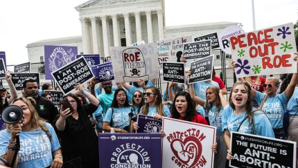 Supreme Court Overturns Roe v. Wade Abortion-Rights Ruling