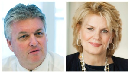 Thomas Montag, COO Bank of America, and Ann Finucane, vice chairman of BofA