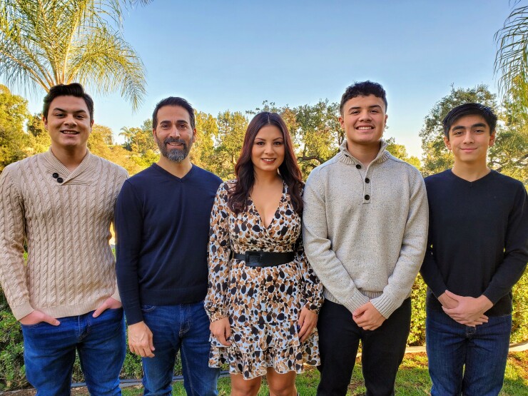 Rosa and Alex Chalekian and family