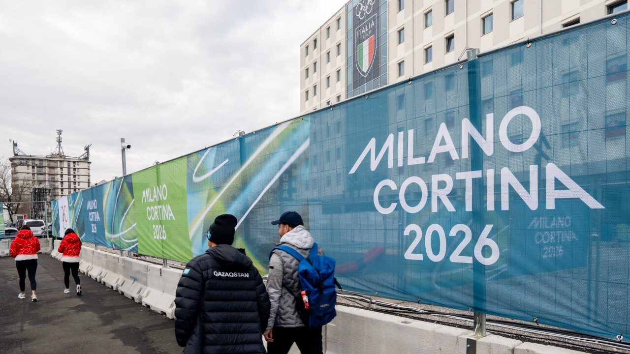The Winter Olympics Porta Romana Village in Milan