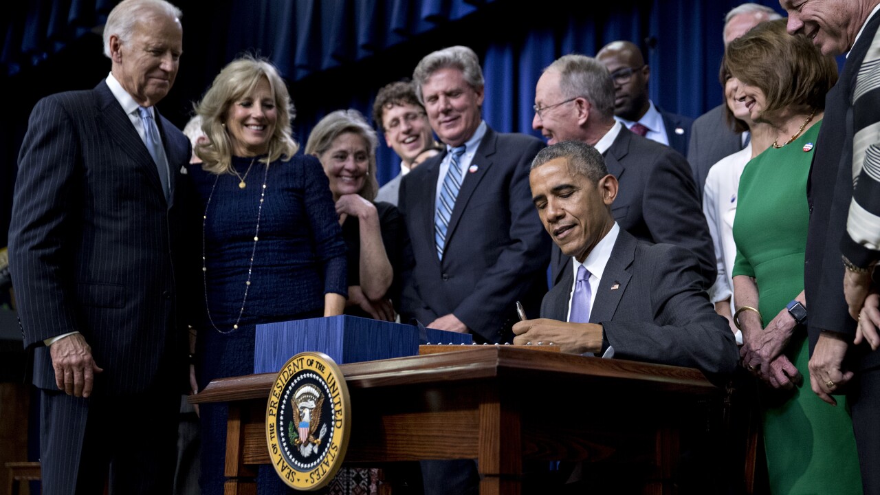 President Obama signs the 21st Century Cures Act