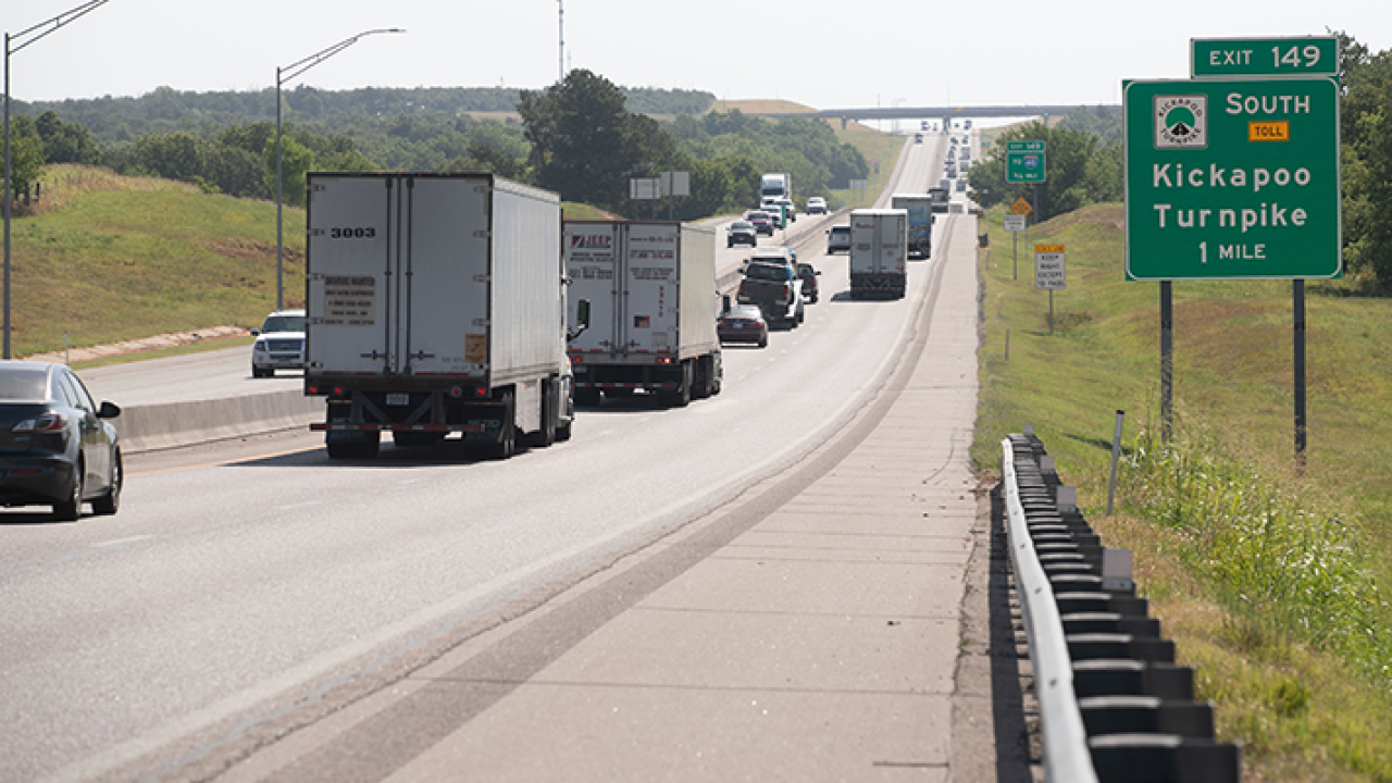 Oklahoma Turnpike toll road