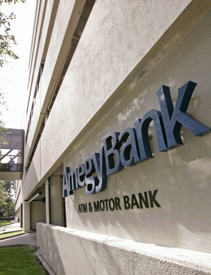 Amegy bank by Bloomberg News
