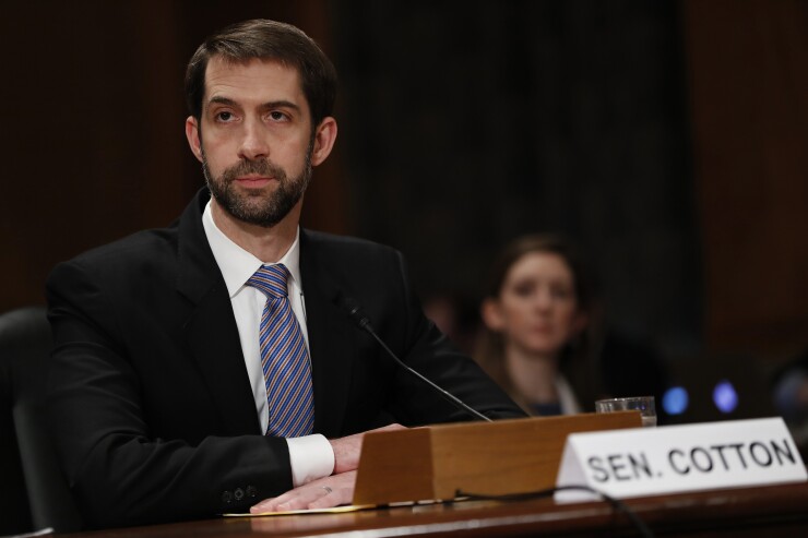 Sen. Tom Cotton, R-Ark.