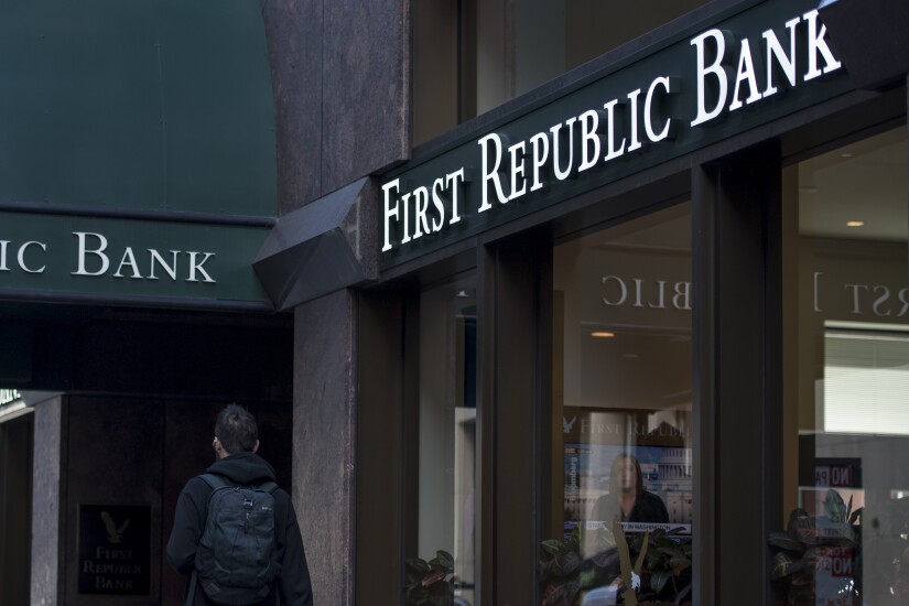A First Republic Bank branch.