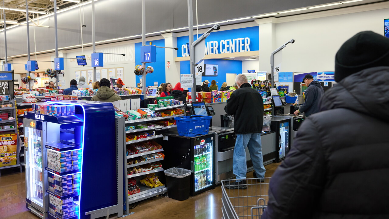 WalMart shopper