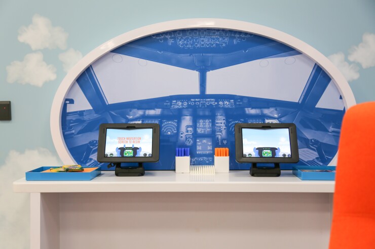 Andrews Federal Credit Union children's area