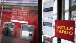 Bank of America and Wells Fargo closed branches