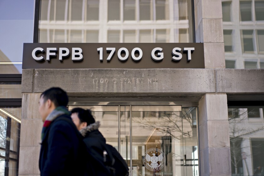 The CFPB said it will consider “good-faith efforts” by servicers to prevent consumer harm and comply with regulations in the event that a regulator or other entity requests a servicing transfer.