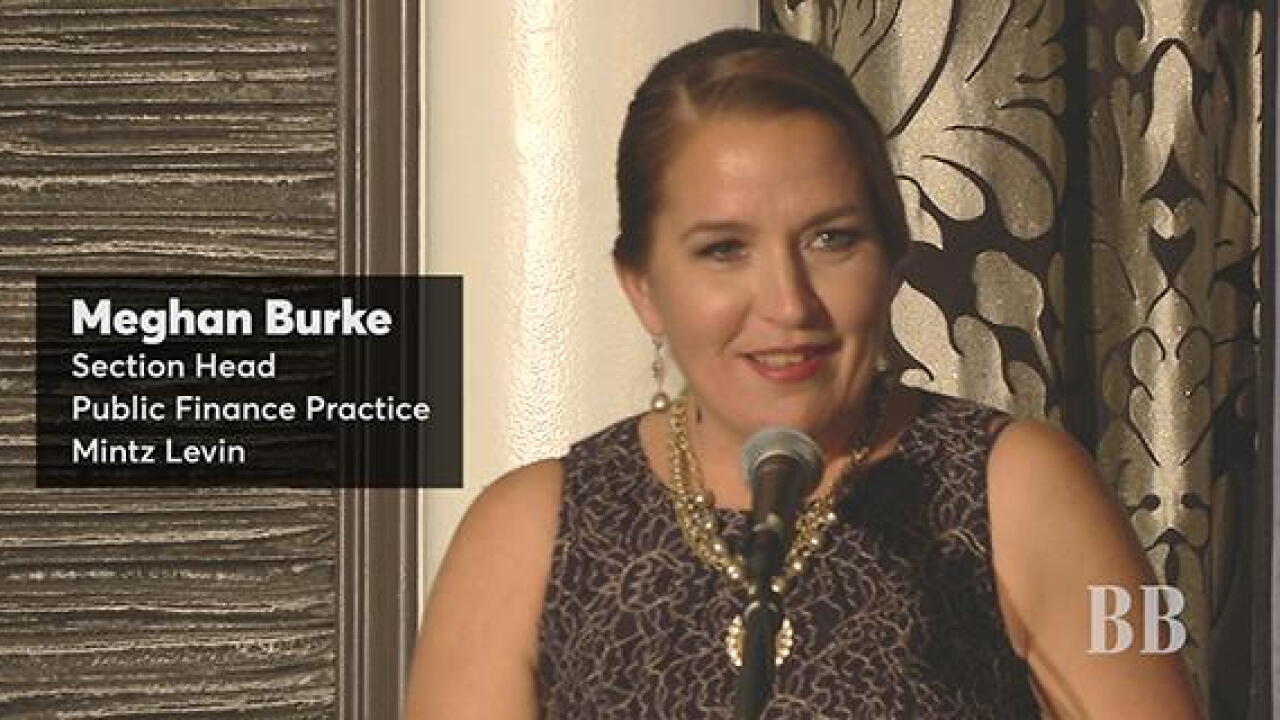 Thumbnail for Video: DOTY 2015: Meghan Burke Accepts Freda Johnson Award