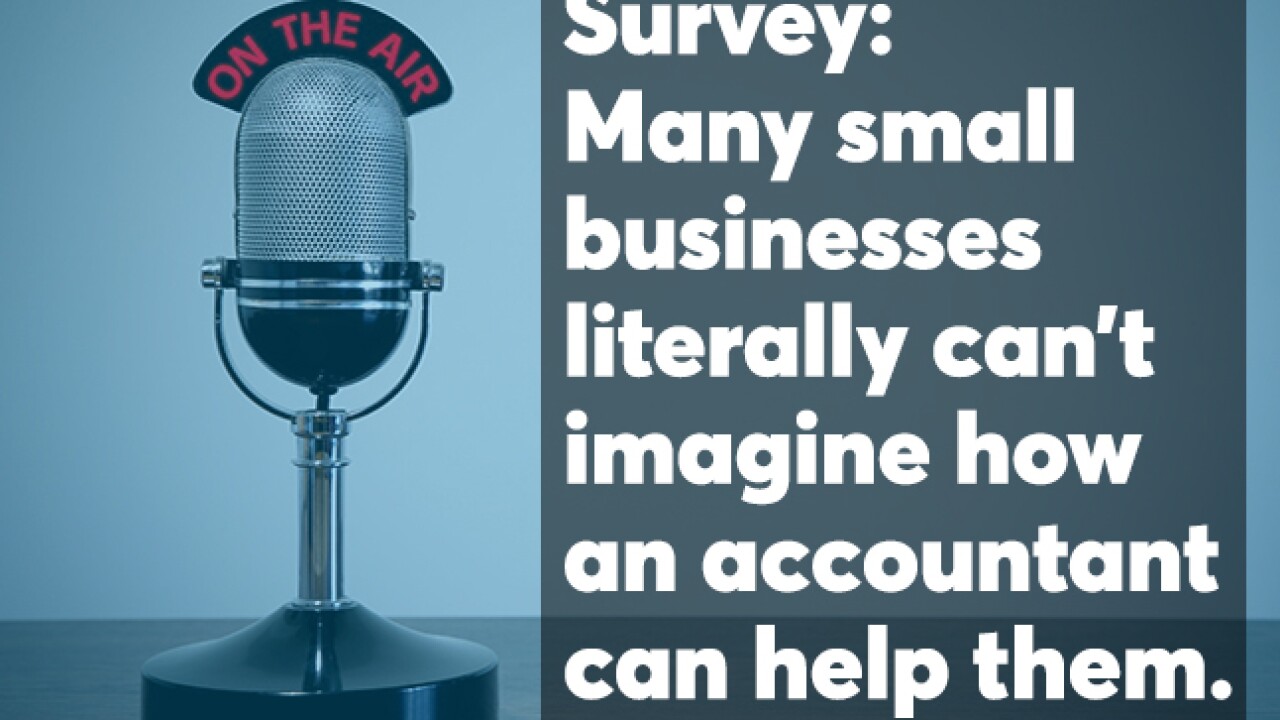 Small biz survey podcast screen