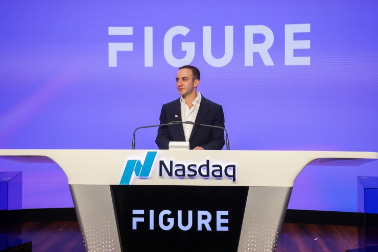 Figure CEO Michael Tannenbaum on date of IPO