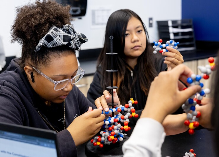 Students at Coral Academy of Science Las Vegas