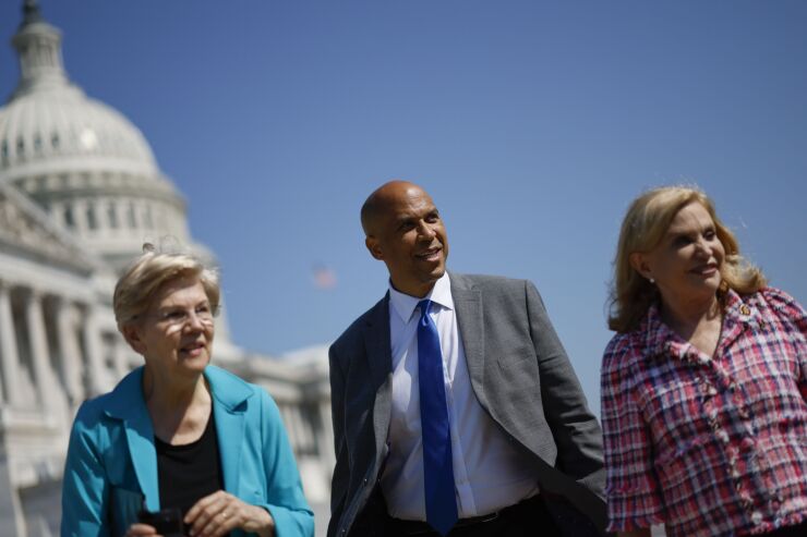 Democratic Lawmakers Hold News Conference On Overdraft Fees