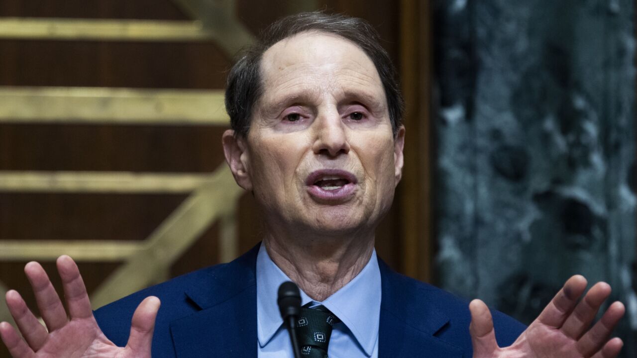 Sen. Ron Wyden, an Oregon Democrat, wants the tax benefit to go to more professionals but not to wealthy business owners.