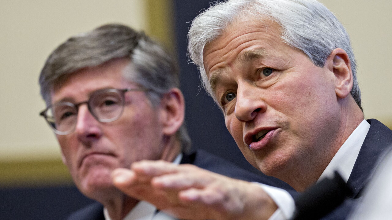 JPMorgan CEO Jamie Dimon and Citigroup CEO Michael Corbat