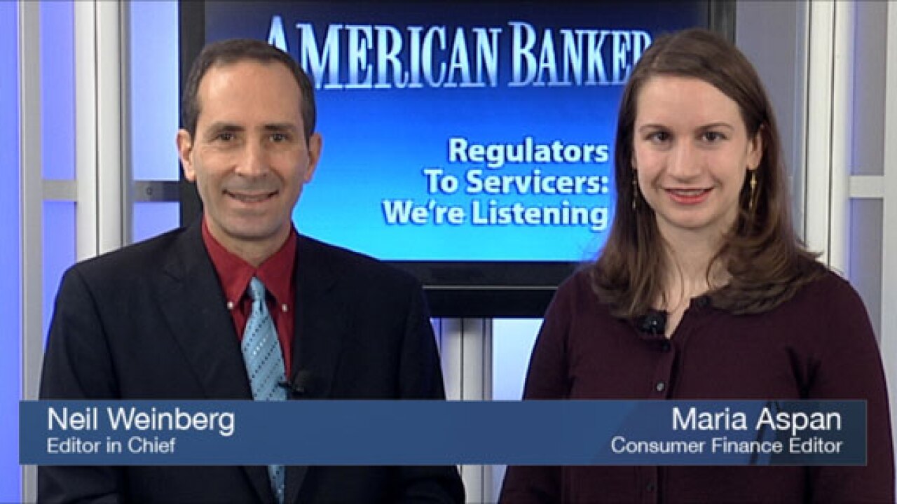 Thumbnail for Video: Mortgage Regulators in Listening Mode Over Servicer Gripes
