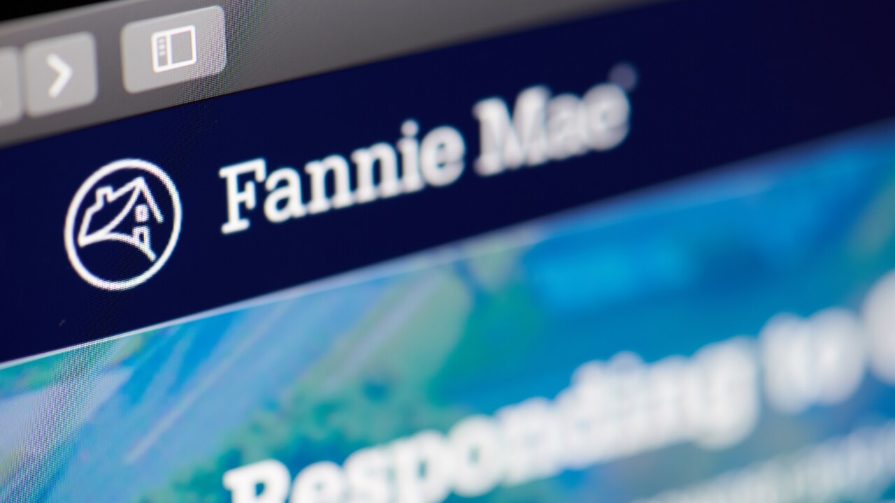 Fannie Mae home web page