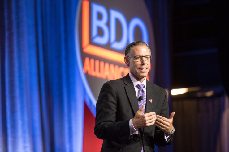 BDO Alliance executive director Michael Horwitz at their annual meeting in May 2018