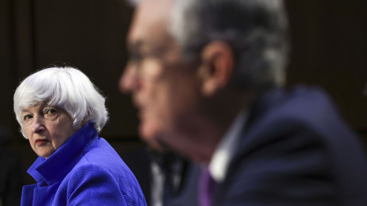 The President's Working Group on Financial Markets includes Treasury Secretary Janet Yellen and Federal Reserve Chair Jerome Powell.