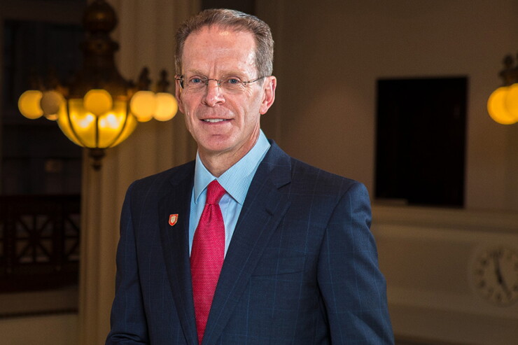 Geoffrey S. Mearns became the 17th president of Ball State University in 2017.