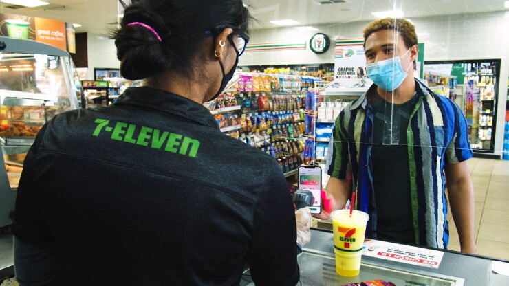 7-Eleven mobile wallet user