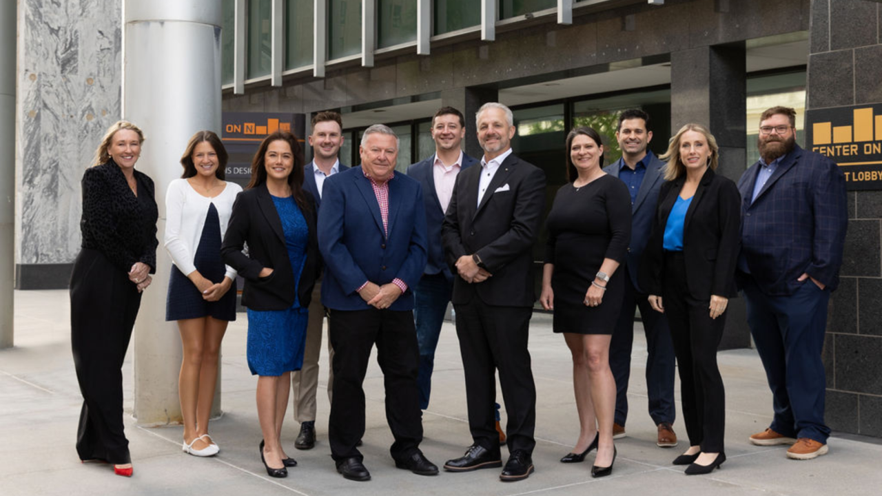From left to right, Paula Dietering, Isabelle McEwen, Tezra Greder, Mitch Parker, Craig Hundt, A.J. Homan, Tim McEwen, Brooke Wimes, John McGrew, Kimberly Baker, Josh Vandenburg are the team at Lincoln and Omaha-based Prairie Wealth Advisors.