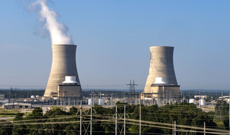 Nuclear power units 3 and 4 at Plant Vogtle in Georgia