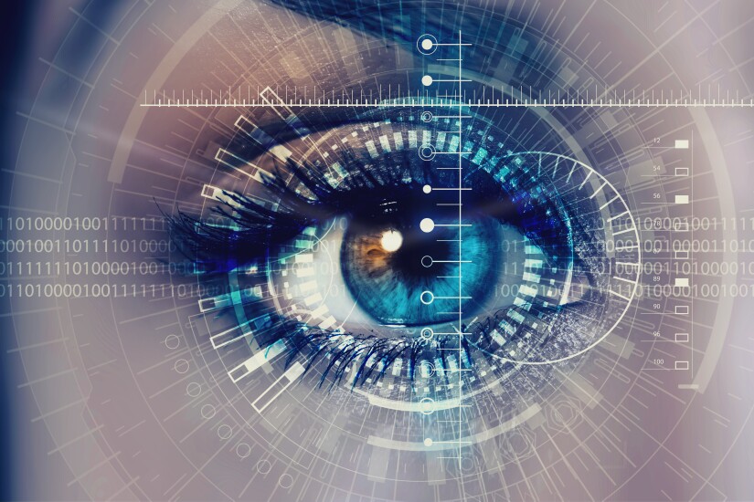 Female digital eye