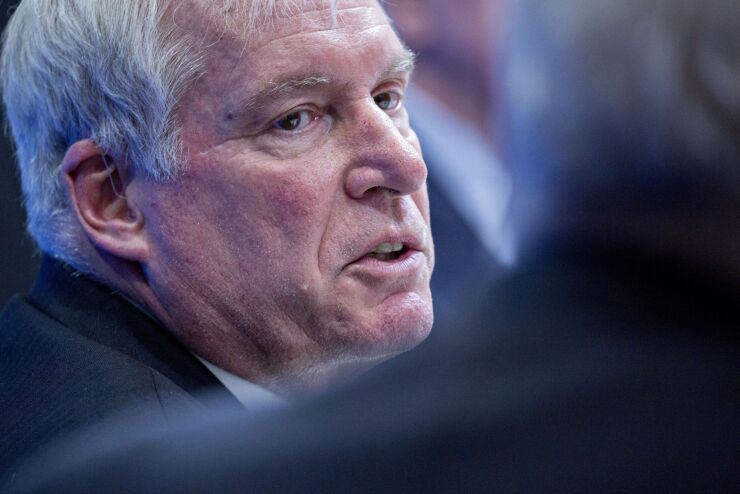 Boston Fed President Eric Rosengren proposed Monday that going forward, regulators should reconsider actually turning the buffer on while the economy is strong.