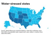 States categorized by so-called 'baseline water stress'