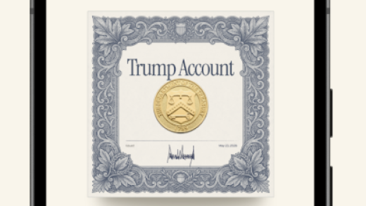 Trump Account mobile app