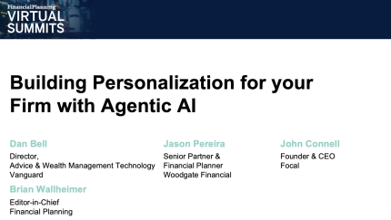 Building Personalization for your Firm with Agentic AI