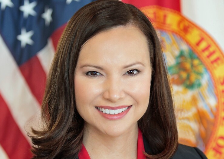 Florida Attorney Ashley Moody, a Republican who took office Jan. 8, 2019.