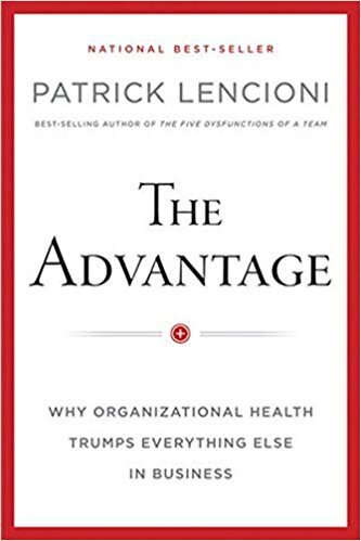 Book cover - The Advantage