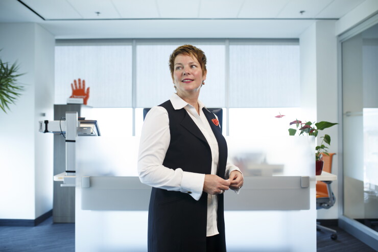 Brenda Rideout, chief executive officer of Canada's Tangerine Bank.