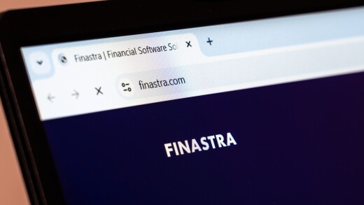 New York, USA - January 10, 2025: Finastra website homepage highlighting financial software solutions