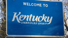 Kentucky Welcome Sign