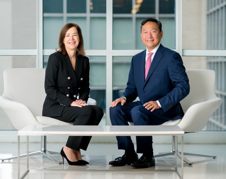 Meredith Hathorn and Mark Kim of the MSRB