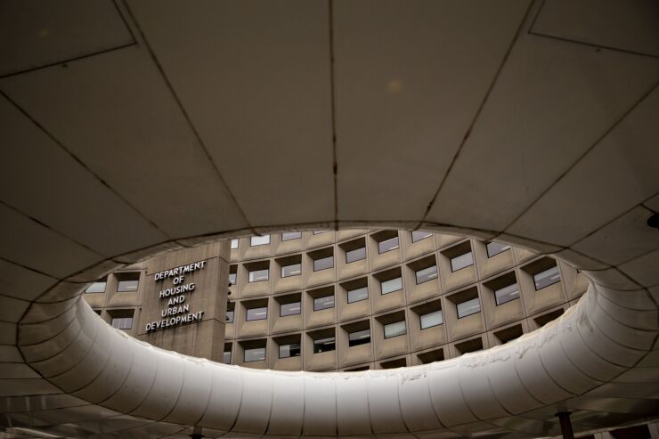 Exteriors Of The U.S. Department Of Housing And Urban Development Headquarters