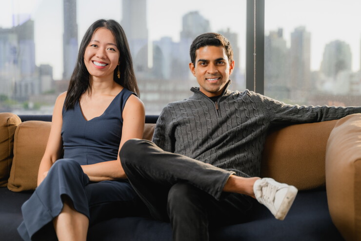MAVI co-founders and co-CEOs Molly Liu (left) and Aman Puri (right)